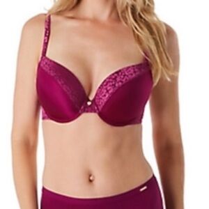 Le Mystere “Safari” Bra in Magenta Glow